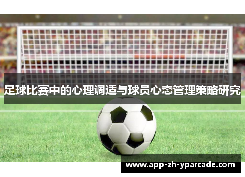 足球比赛中的心理调适与球员心态管理策略研究
